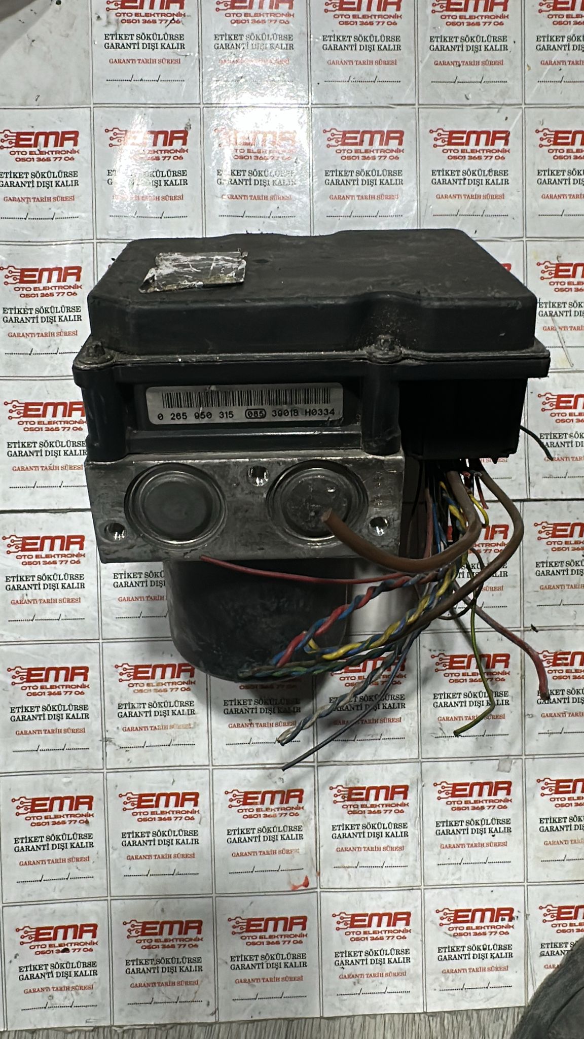 BMW E60 5 SERİSİ ABS BEYNİ 0265950315